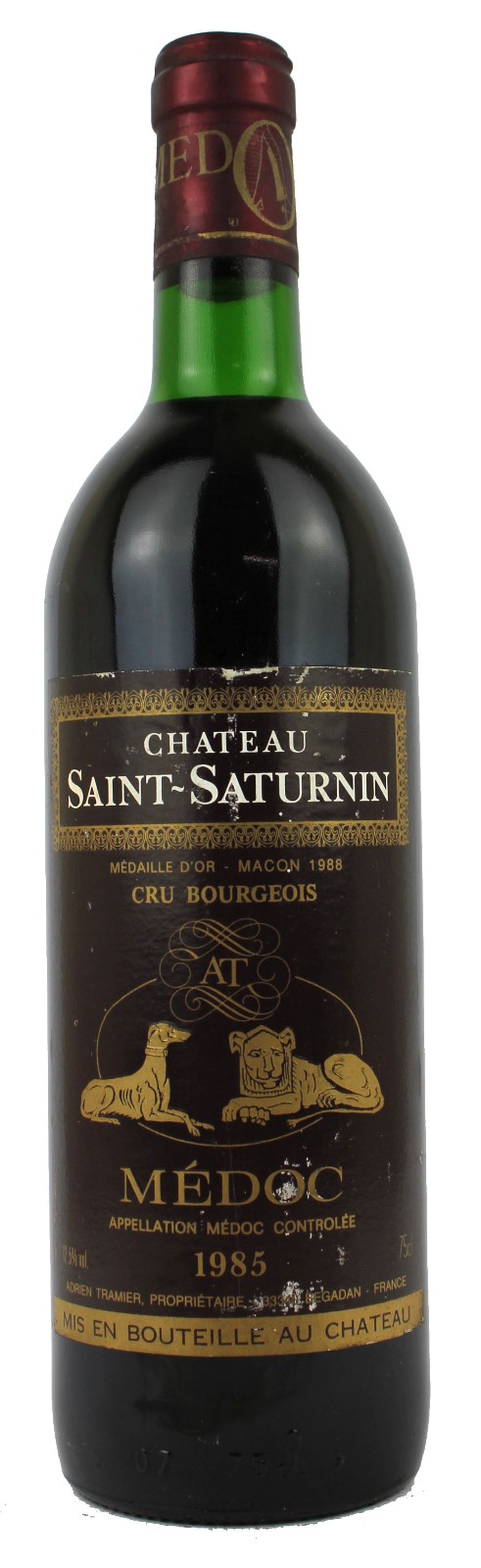 Chateau Saint Saturnin 1985 Cru Bourgeois Medoc | Vintage Wine and